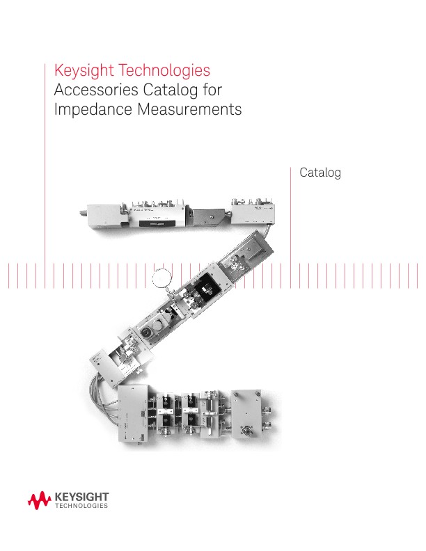 Accessories Catalog for Impedance Measurements - Catalog | Keysight